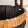 CANASTO MULTIFUNCION - BARRIL DE ROBLE ANTIGUO en Marrón - Canastos, Uruguay | La Iberica, vista 3 de 4