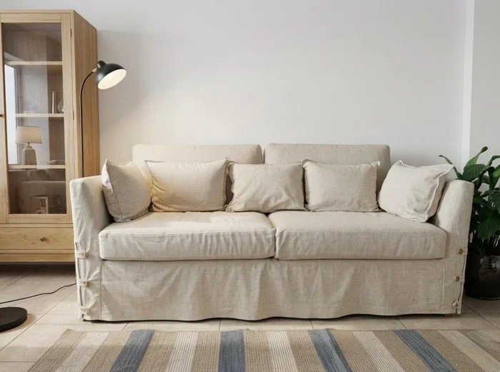 Sofá Trento En Bull O Tussor en Madera natural - Sillones y sofás, Uruguay | Marvic