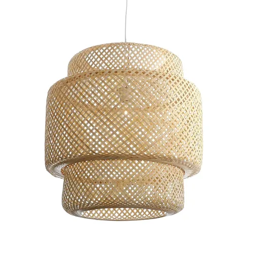 Lampara Colgante Oahu ø 40 cm en Marrón - Lámparas colgantes, Uruguay | Serlux