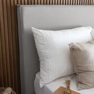 Respaldo con funda diseño fuelle en Beige - Dormitorio, Uruguay | Pieza Clave, vista 5