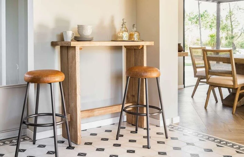 BARRA DE BAR - NATURAL en Madera natural - Mesas de comedor, Uruguay | La Iberica, vista 5