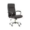 Silla De Escritorio Pu-y-acero Negro D-422 en Negro - Escritorios y sillas de escritorio, Uruguay | Divino, vista 2 de 7