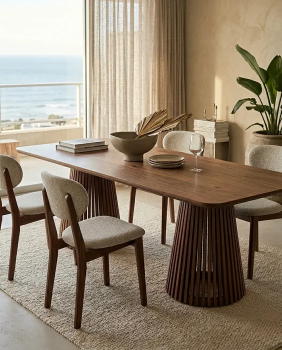 MESA MIAMI RECTANGULAR 2m x 1m en Madera natural - Muebles, Uruguay | Indrana, vista 11