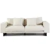 SOFA NEW YORK 3 PLAZAS TELA CAMARGUE NIEVE 230X100X62H CM en Off-white - Sillones y sofás, Uruguay | Vinibel, vista 1 de 3