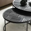 MESA DE CENTRO VOLTA Negro Small - Mesas de comedor, Uruguay | Viasono, vista 2 de 3