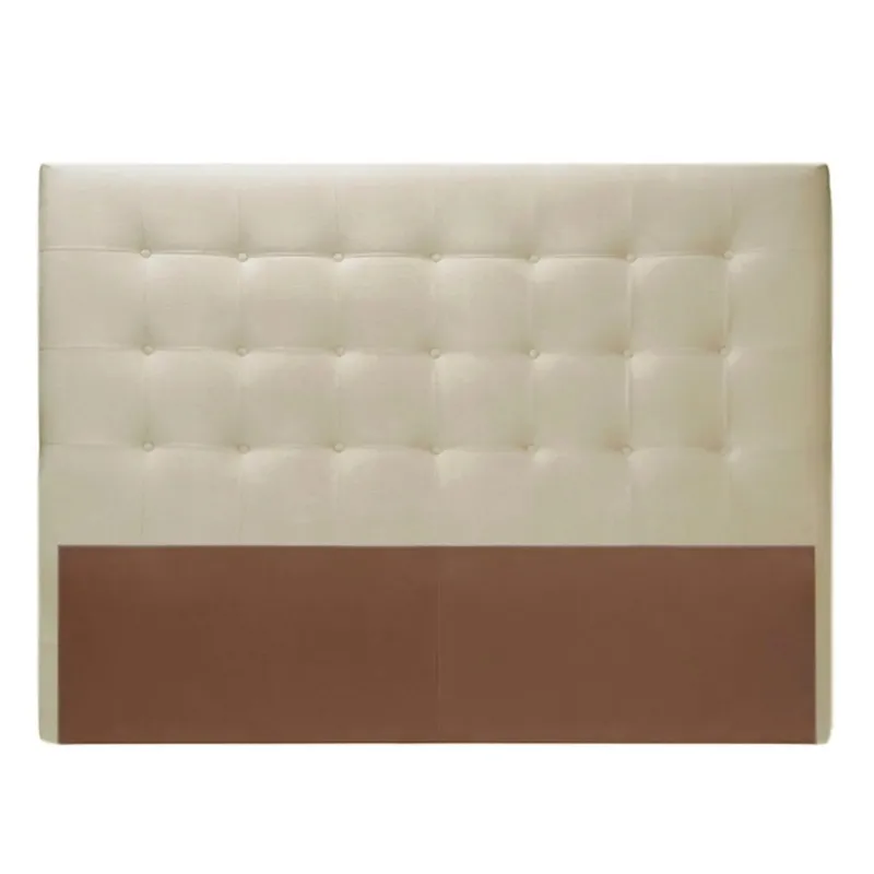 RESPALDO 2 PLAZAS (1.40 MTS) - TAPIZADO PU PERLA en Multicolor - Respaldos de cama, Uruguay | Champagne Home