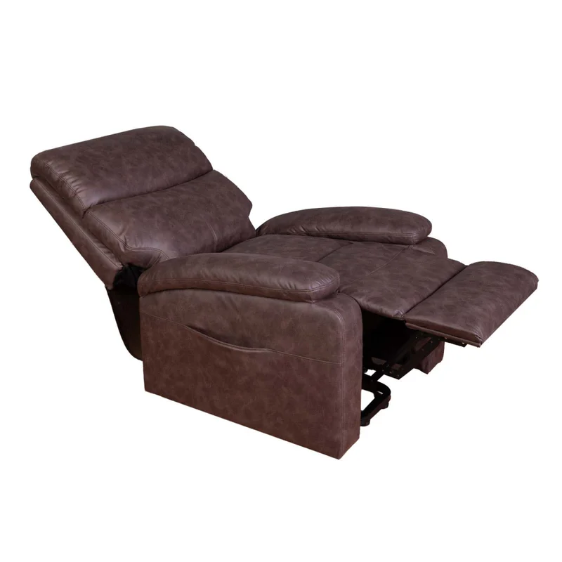 Recliner C/lift 1 Cuerpo Tela Marron Dublin en Marrón - Sillones y sofás, Uruguay | Divino, vista 3