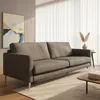 SOFA 3 CUERPOS - TAPIZADO TELA GRIS OSCURO - PATA ALUMINIO en Gris - Sillones y sofás, Uruguay | Champagne Home, vista 2 de 4