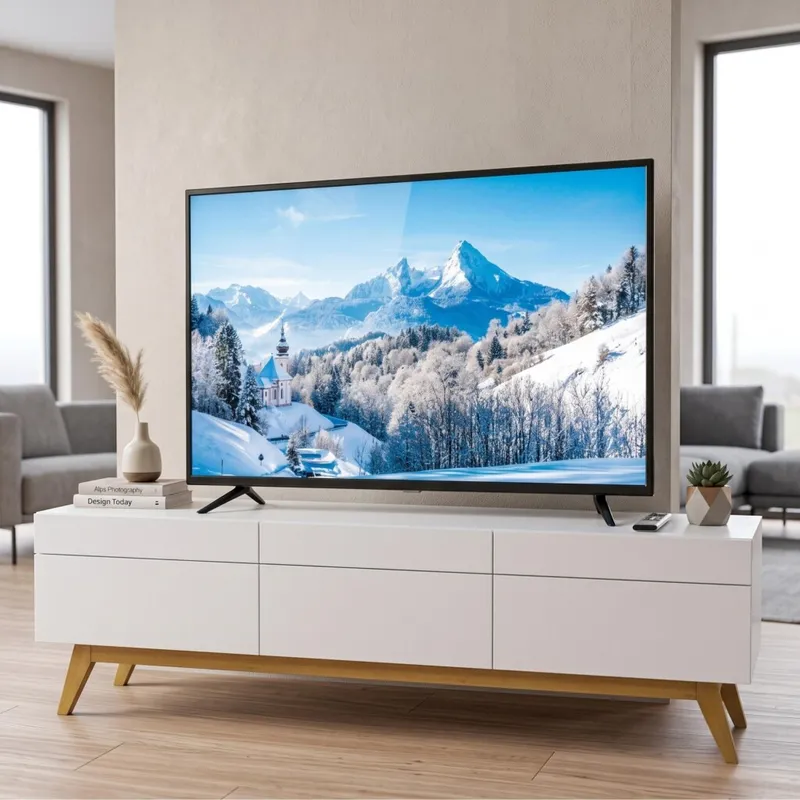 Rack para TV - Stand Classic 1.8 - 3C - linea Manhattan en Blanco - Muebles para TV, Uruguay | Rústico Hogar