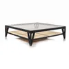 Mesa Ratona Madera-y-vidrio Negro Rosa en Negro - Mesas de living, Uruguay | Divino, vista 2 de 5