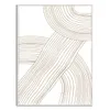 CUADRO CANVAS 30x40cm MARCO FIGURAS BEIGE 2 en Beige - Decoración de pared, Uruguay | Decohogar, vista 1 de 2