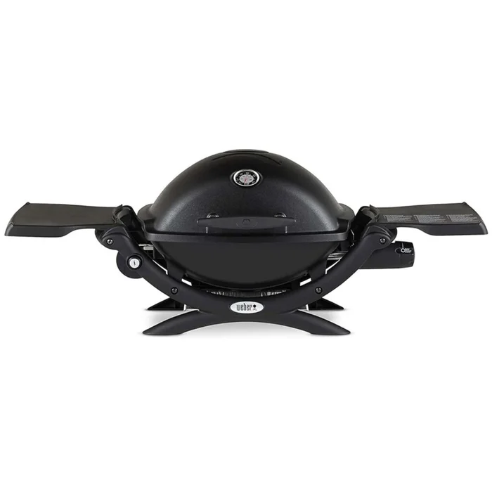 Barbacoa A Gas Negro Acero Inoxidable Weber Q1200 en Negro - Exterior, Uruguay | Divino