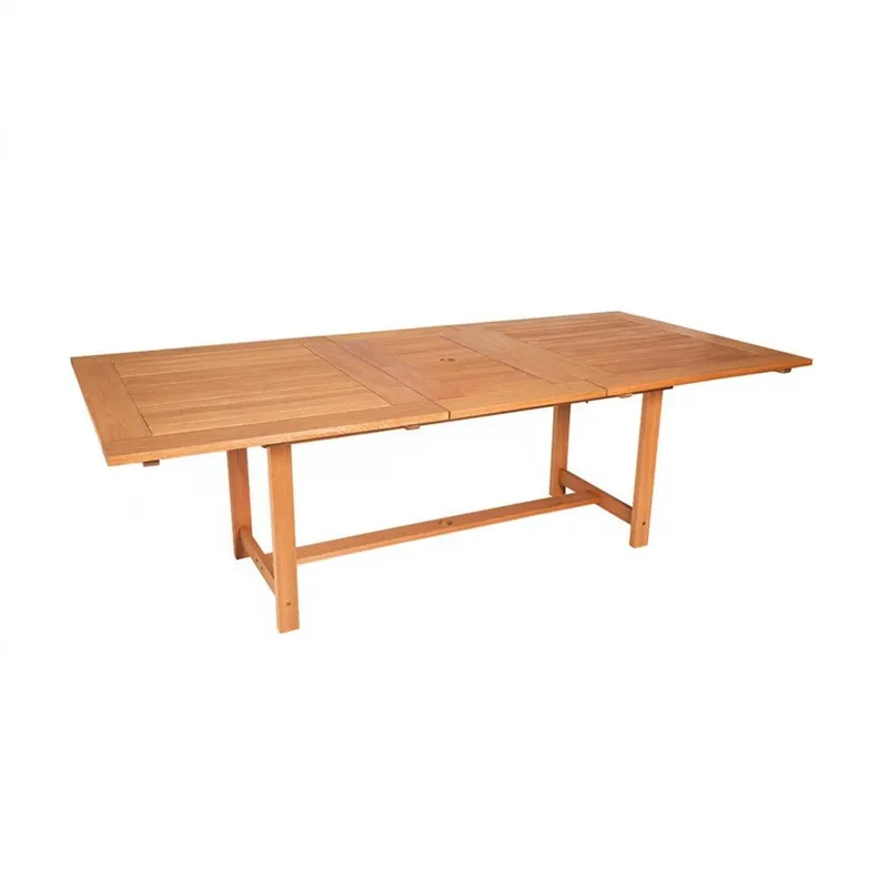 Mesa Extensible de Eucalipto - Mestra en Madera natural - Muebles para el exterior, Uruguay | Rústico Hogar