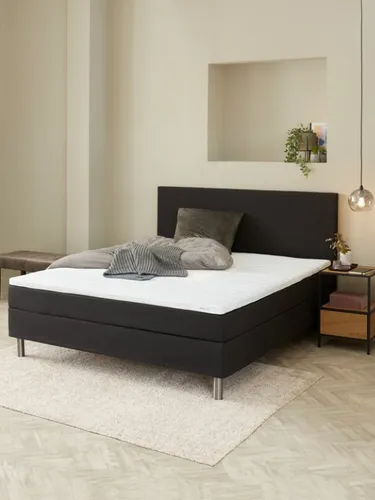 Cama cont King 180x200 PLUS C60 HR negro-08 en Negro - Dormitorio, Uruguay | JYSK
