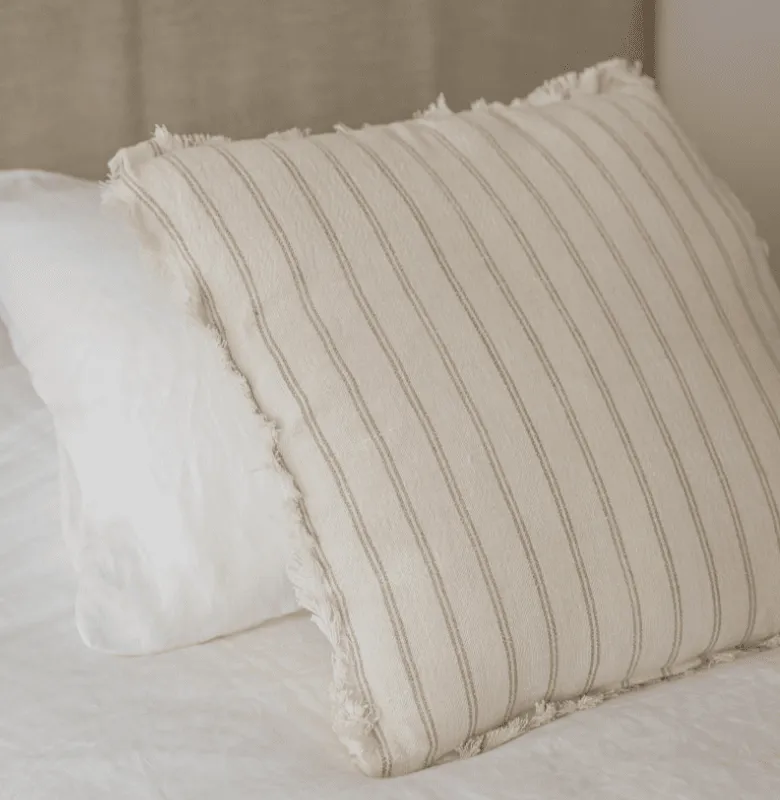 ALMOHADON LINO NATURAL en Beige - Textiles, Uruguay | Masinfinito Casa
