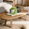 Mesa de living ovalada Linea Rimini en Madera natural - Mesas de living, Uruguay | La Cueva Muebles, vista 4 de 20