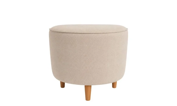 Puff POWER - Beige en Gris - Butacas, banquetas y puffs, Uruguay | Finkel
