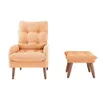Kit Poltrona + Puff Relax - Mostaza en Mostaza - Sillones y sofás, Uruguay | Ecowood, vista 3 de 5