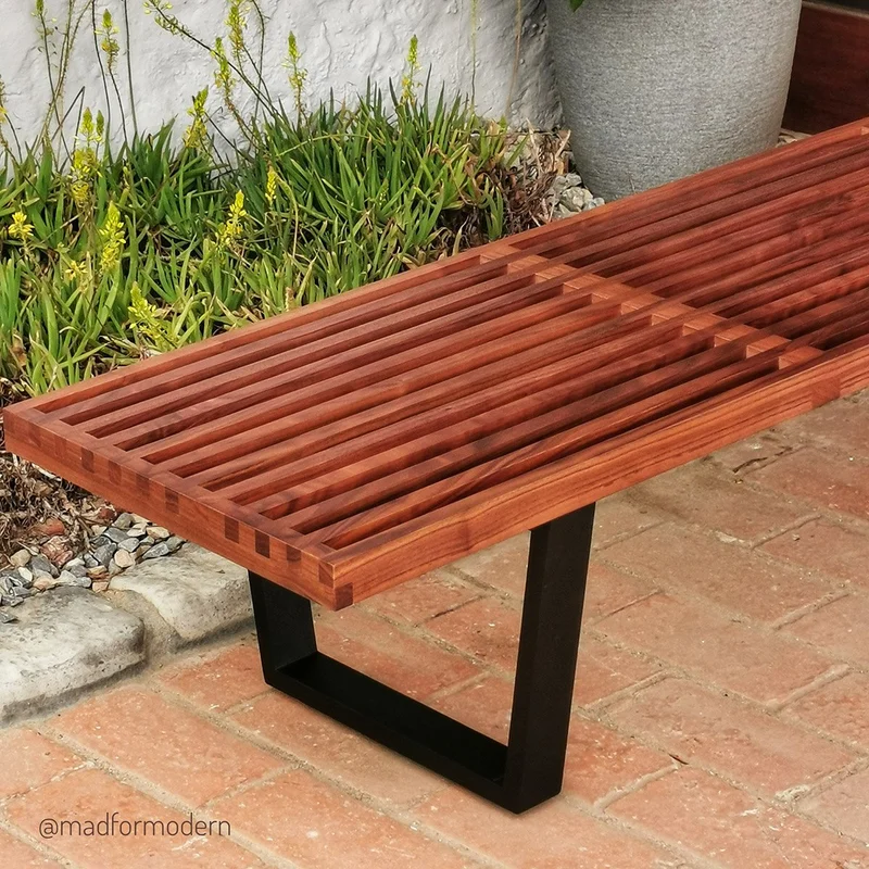 Bench Natural Wood en Madera natural - Mesas de living, Uruguay | Mad for Modern, vista 5