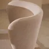 Silla Ciselia de chenilla beige y acero beige FSC Mix Credit en Beige - Sillas, Uruguay | Kavehome, vista 3 de 9