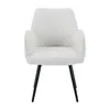 Silla Giratoria Lusso - Tela Rústica - W3 (Beige) en Beige - Butacas, banquetas y puffs, Uruguay | NYR, vista 2 de 5