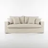 Sofá Moscow con Funda - Tela Rústica - 3 cuerpos - TD5260-1635 (Beige) en Beige - Sillones y sofás, Uruguay | NYR, vista 2 de 5