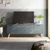 RACK PARA TV PISCO 4 PTAS 140 CMS KAKI 9901ZP - Muebles para TV, Uruguay | Rosas Hermanos, vista 4 de 4