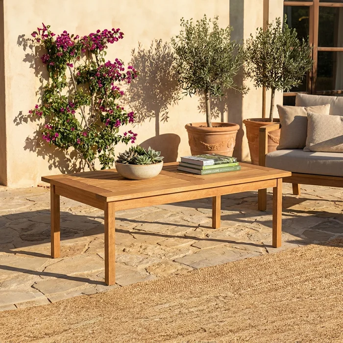 Mesa de centro de Patio - Ipanema - Jatobá en Madera natural - Muebles para el exterior, Uruguay | Rústico Hogar, vista 2