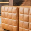 BUTACA COLUMBIA - CUERO ITALIANO CARAMELO en Marrón - Sillones y sofás, Uruguay | La Iberica, vista 39 de 40