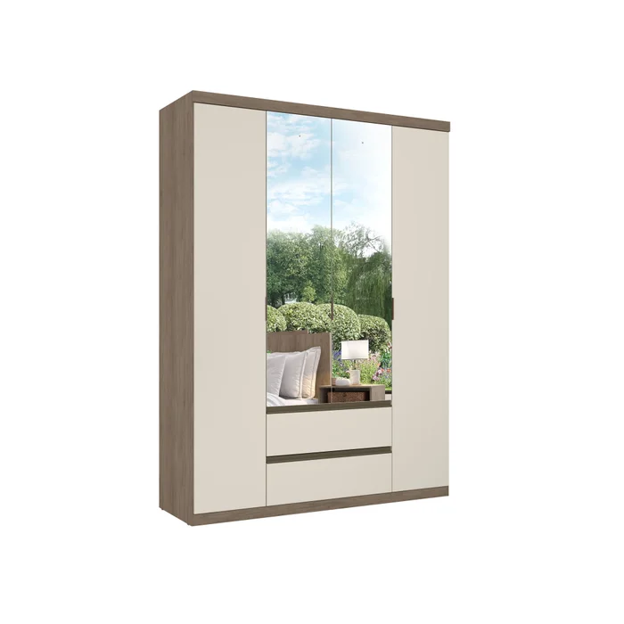 Placard Ropero 4 Puertas Mdp Nobre - Roperos y placares, Uruguay | Divino, vista 2