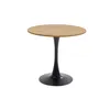 Mesa Schickeria roble negro Ø80cm en Multicolor - Mesas de arrimo, Uruguay | Koz, vista 1 de 4