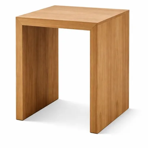 Mesa Lateral AMBAY Natural en Madera natural - Mesas de living, Uruguay | Finkel
