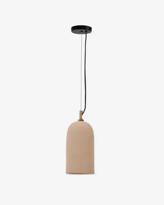 Lámpara de techo Madsen de terracota Ø 13 cm en Rojo - Lámparas colgantes, Uruguay | Kavehome