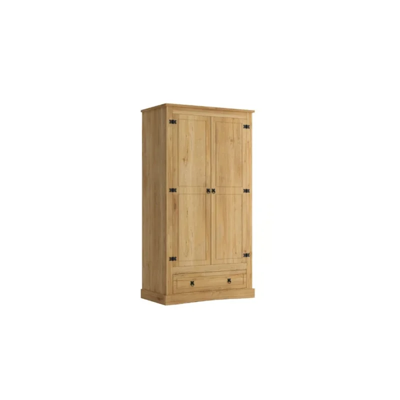 Ropero 2 puertas - Línea Monterrey - Nogal en Marrón - Roperos y placares, Uruguay | Ecowood, vista 10