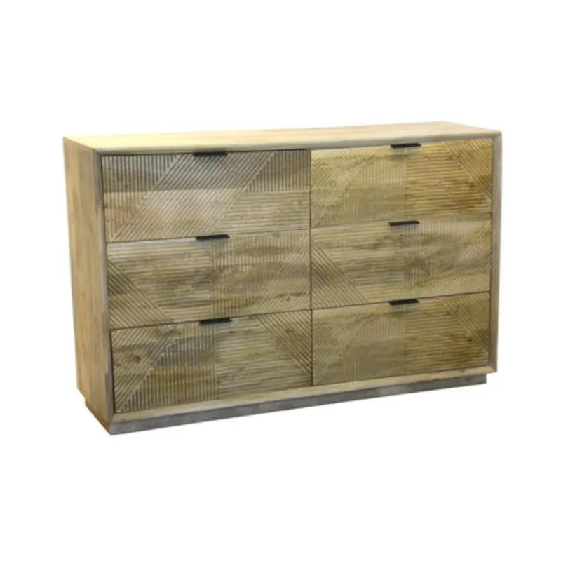A152A Cómoda o cajonera en Madera natural - Cómodas, Uruguay | Victoriana