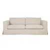 Sofá Con Funda Desmonttable 3 Cuerpos Tela-y-madera Natural-beige Charlie Natural en Madera natural - Sillones y sofás, Uruguay | Divino, vista 2 de 5
