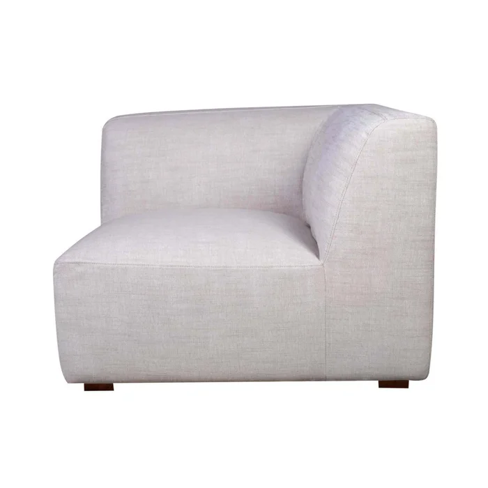 Sofá Modulable Tela Natural-beige Chill Natural en Madera natural - Sillones y sofás, Uruguay | Divino, vista 4
