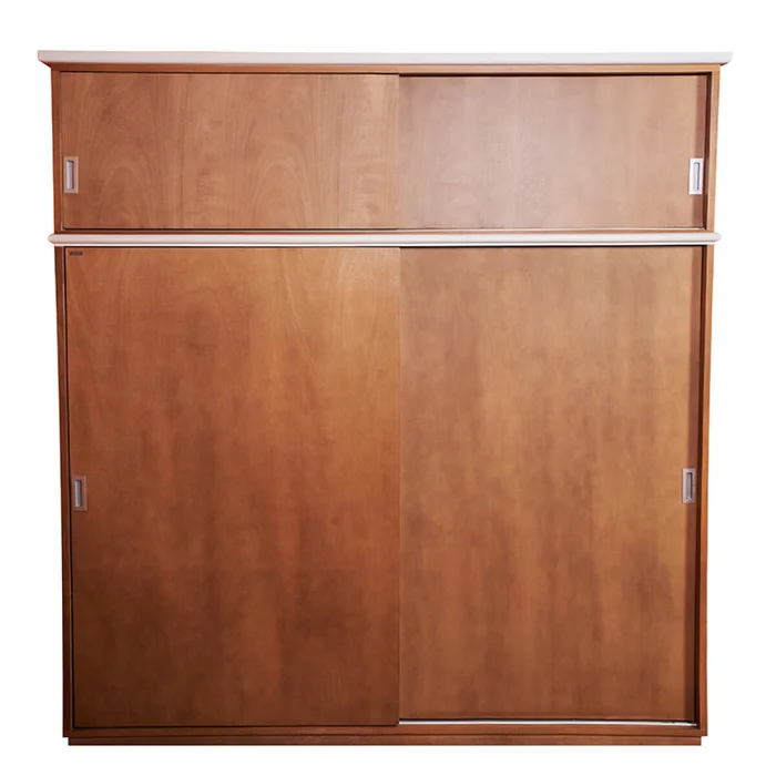 Placard puertas de correr de 2,10 — Serra Amoblamientos en Madera natural - Roperos y placares, Uruguay | Serra Amoblamientos, vista 3