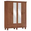 FINESTRA- ROPERO BRONZE 4 PUERTAS 2 CAJONES 1142TN - Roperos y placares, Uruguay | Alfa Ventas, vista 2 de 4