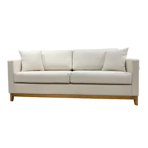Sofá Felini 3 cuerpos (200cm) - Blanco Aqua Block - Sillones y sofás, Uruguay | Berna home