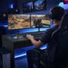 Escritorio Gamer con Cajón y Soporte para CPU | Mesa Gaming Moderna - Grafito en Gris - Escritorios y sillas de escritorio, Uruguay | Mulata, vista 4 de 8
