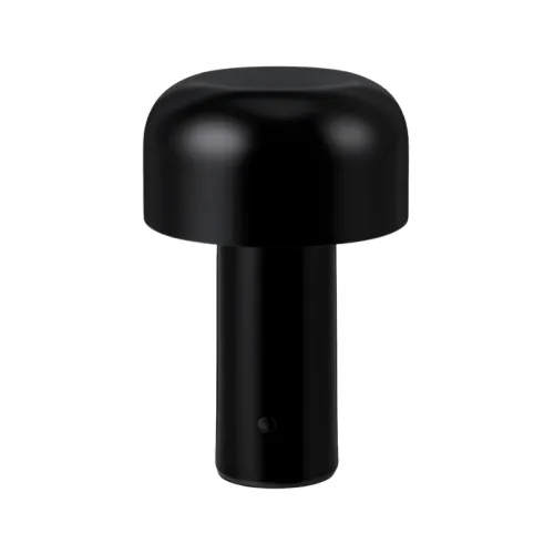 Lampara De Mesa Recargable Tulipa Negra en Negro - Lámparas de mesa, Uruguay | Unilux
