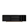 Rack Cuenca en Negro - Muebles para TV, Uruguay | Palermo Casa Deco, vista 2 de 4