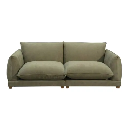 Sofá Marenco 3 Cuerpos (220cm) EASY CLEAN – Verde en Gris - Sillones y sofás, Uruguay | Berna home