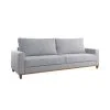 Sillon Sofa 2 Cuerpos En Tela Patas De Madera Living Comedor en Beige - Sillones y sofás, Uruguay | Soy Hogar, vista 3