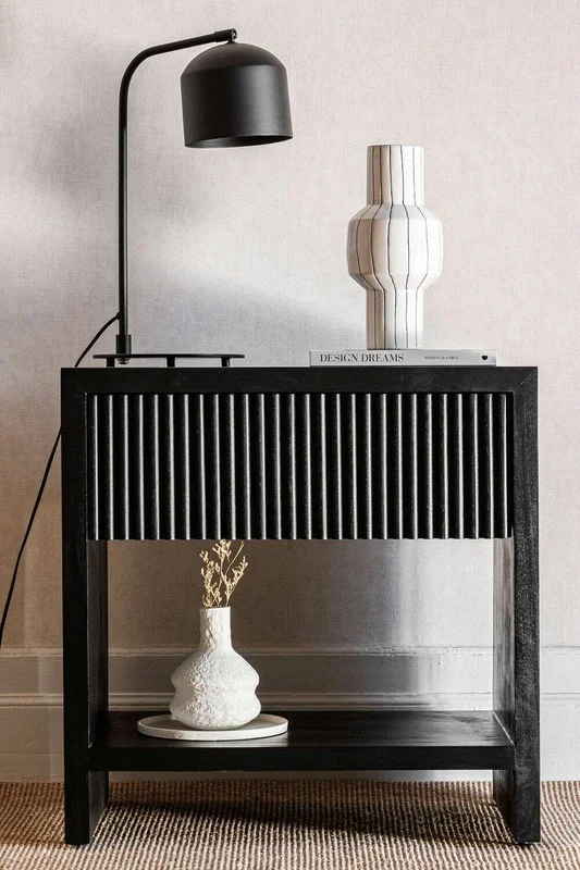 MESA DE LUZ STUDIO - BLACK en Negro - Mesas de luz, Uruguay | La Iberica, vista 7