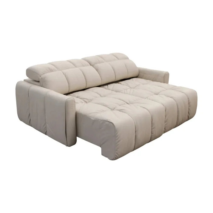 Sillón de cuero 3 cuerpos Masom en Beige - Sillones y sofás, Uruguay | Nario Hogar, vista 2
