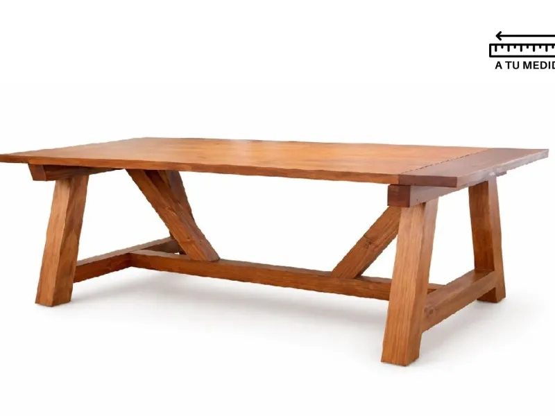 Mesa de Living LÍNEA DE CAMPO 1.20m en Marrón - Mesas de living, Uruguay | Finkel