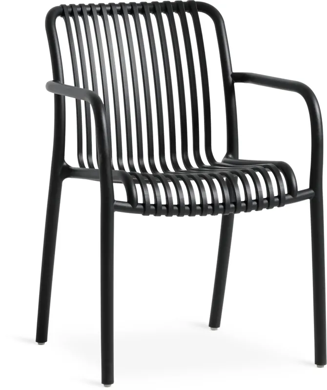 Silla apilable NABBEN negro en Negro - Muebles para el exterior, Uruguay | JYSK