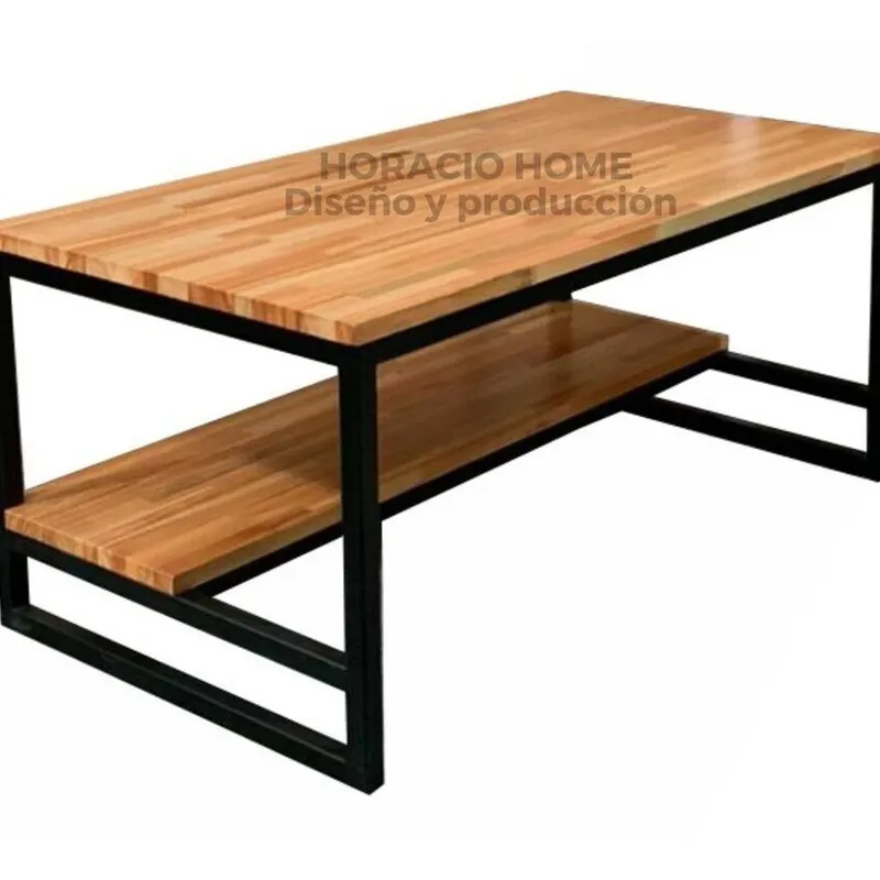 Mesa ratona estante medio en Negro - Mesas de living, Uruguay | Horacio Home